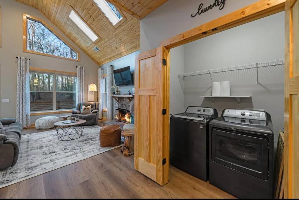 Peaceful Modern Chalet In Ellijay Luaran gambar
